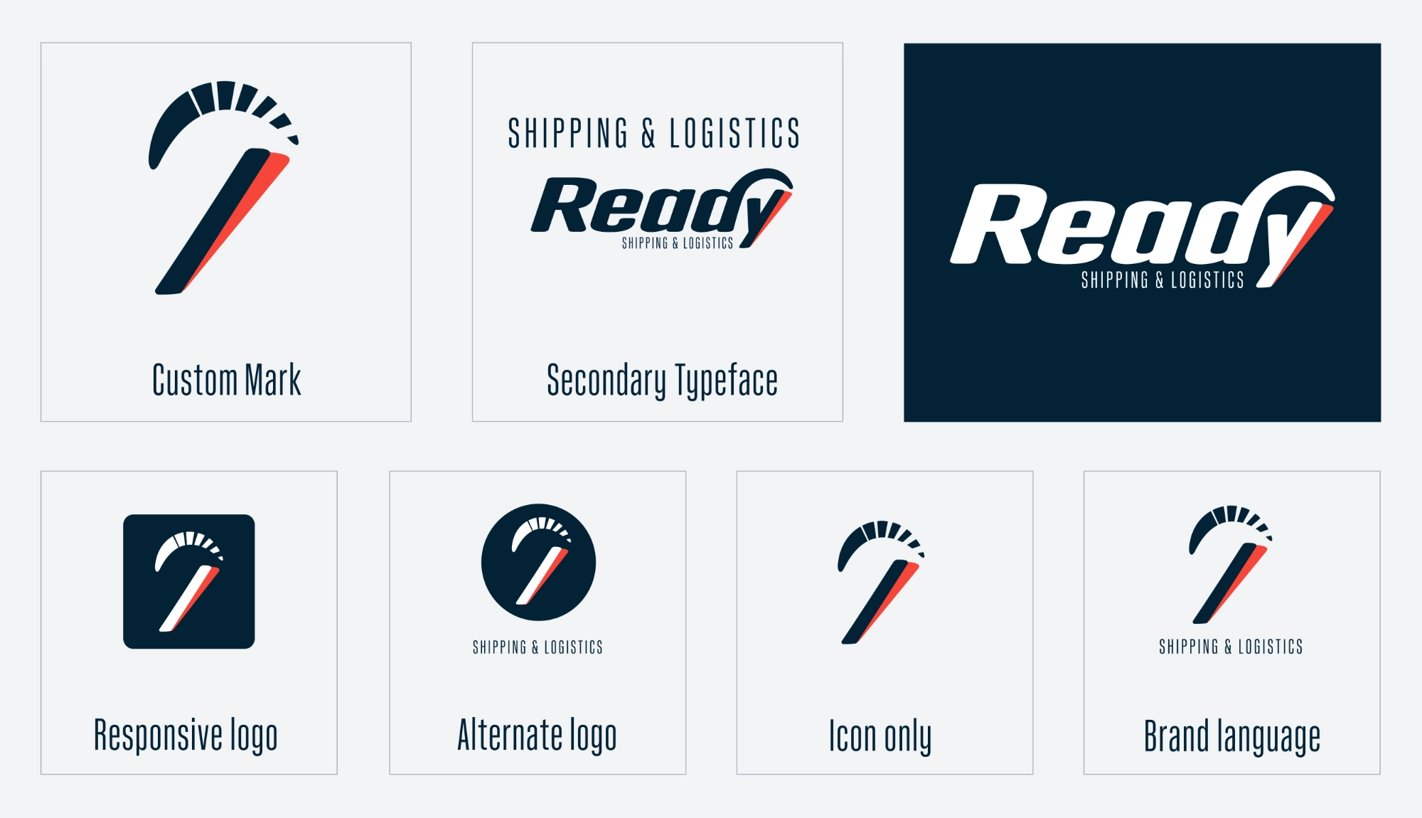 Ready Shipping & Logistics logos